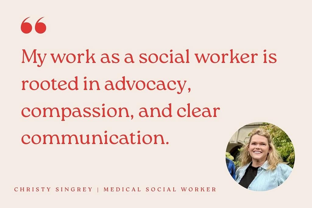Christy Singrey Advocacy, Compassion, Communication